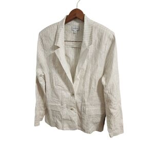 Evereve Linen Blend Blazer